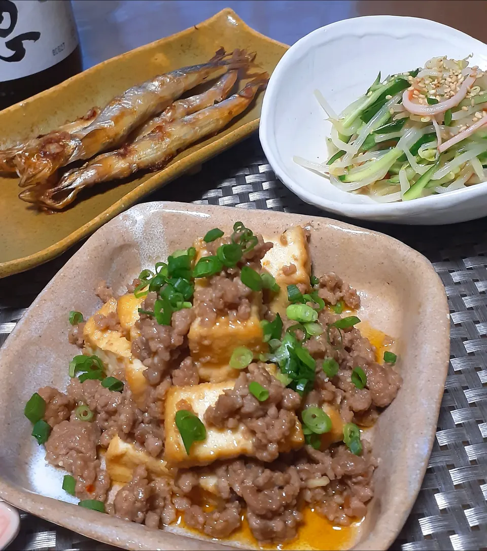 厚揚げの肉味噌炒め～✴️|びせんさん