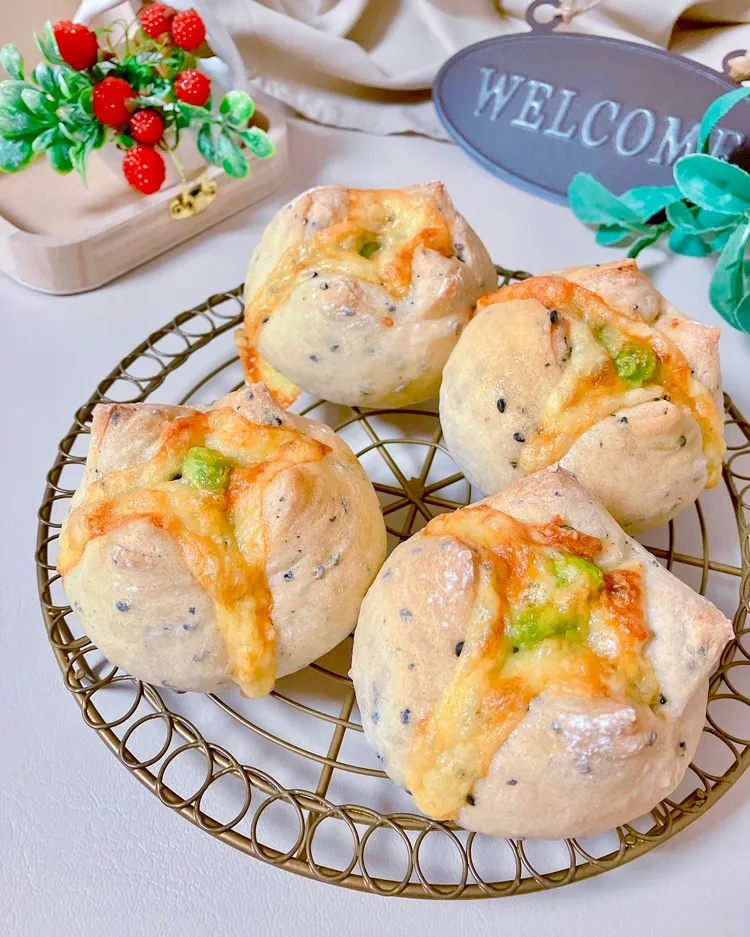 胡麻の枝豆チーズフランス|mai＊さん