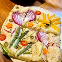 Snapdish✨14周年おめでとう🎉
フラワーフォカッチャ🌸断面