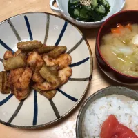 ささみとごぼうの揚げ漬け|つわぶきさん
