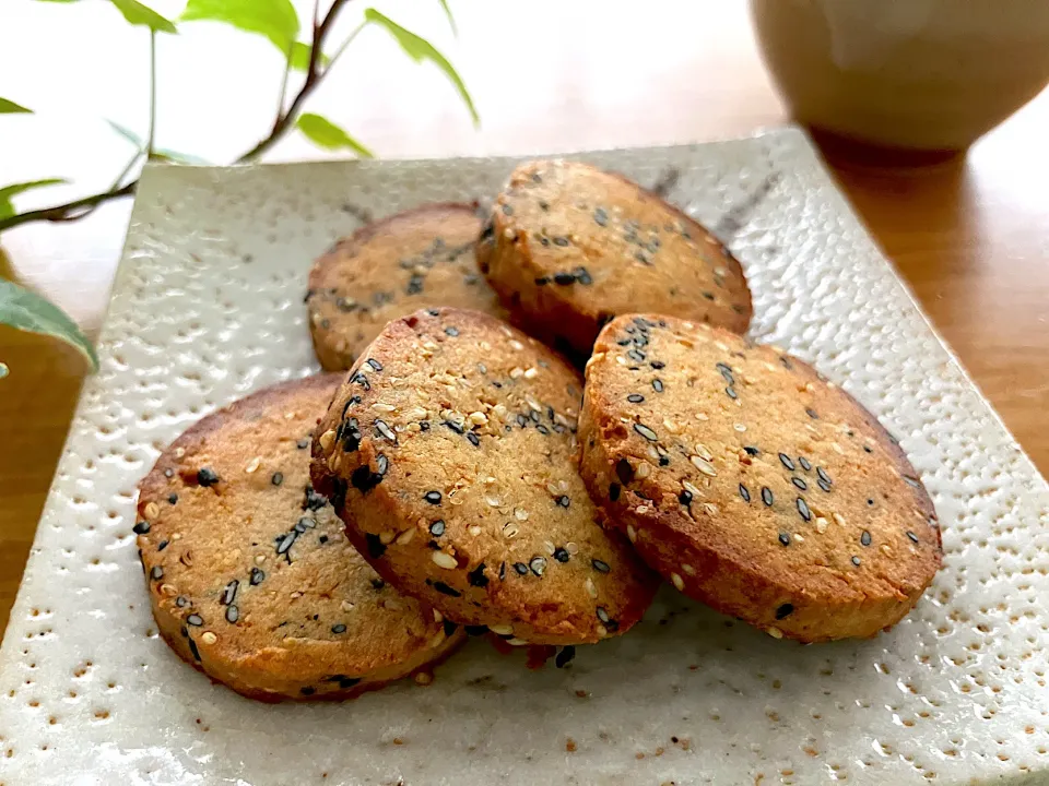 ＊ごま味噌バタークッキー＊|＊抹茶＊さん