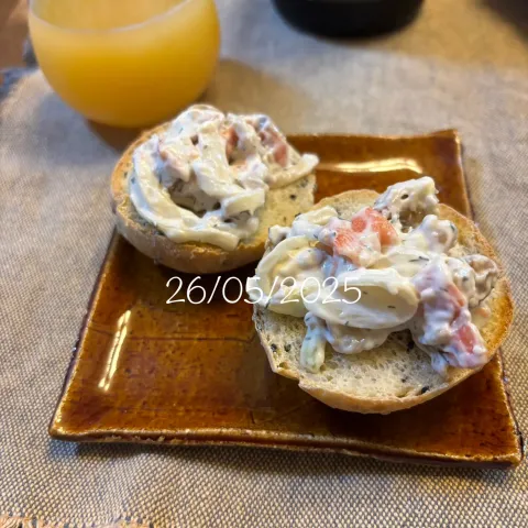 「玉ねぎ」を使ってみたSnapdishの料理・レシピ写真:カナッペ的な