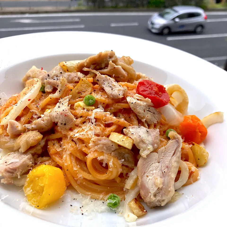 トマトクリームスパゲッティ|Kさん
