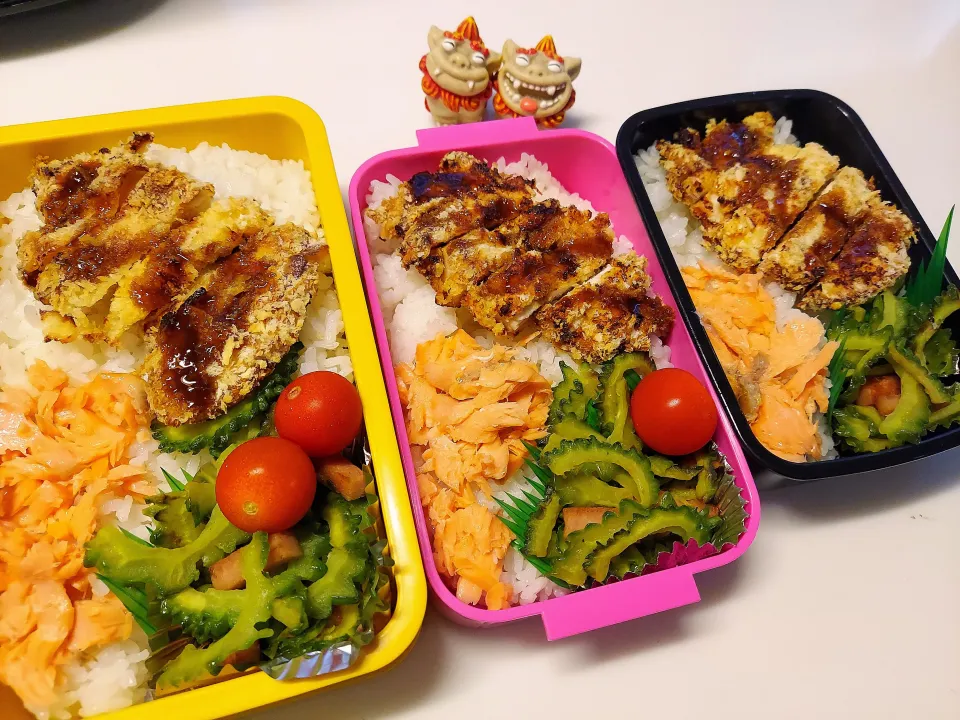 夫弁当､娘弁当､私弁当|みどりさん