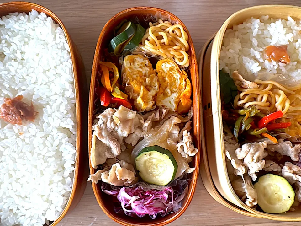 生姜焼き弁当🍱|ふみふみさん