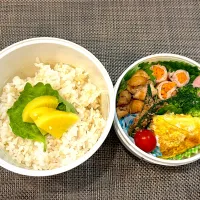 高校生息子のお弁当🍱 人参の豚肉巻き弁当🍱| Snow10さん