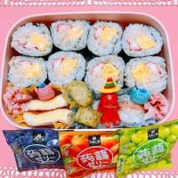 海苔巻きお弁当🍱|miyurumoさん