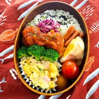 煮込みハンバーグ弁当|hibachiさん