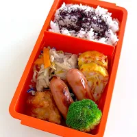 今朝になってお弁当欲しいと言ってきた人のお弁当！|ikumonさん