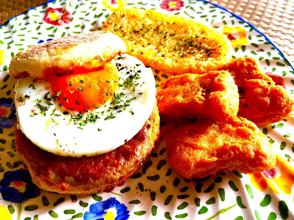 自家製🍟M cドナルド的な朝ごはん🍔|KANAさん
