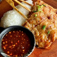 Thai style pork with sticky rice |12Dragonさん