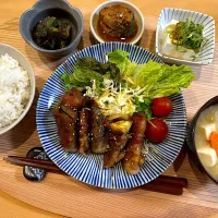 茄子の豚バラ肉味噌巻き|waicaさん