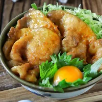 🌱豚の甘辛丼🌱