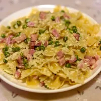 ファルファッレでクリームパスタ