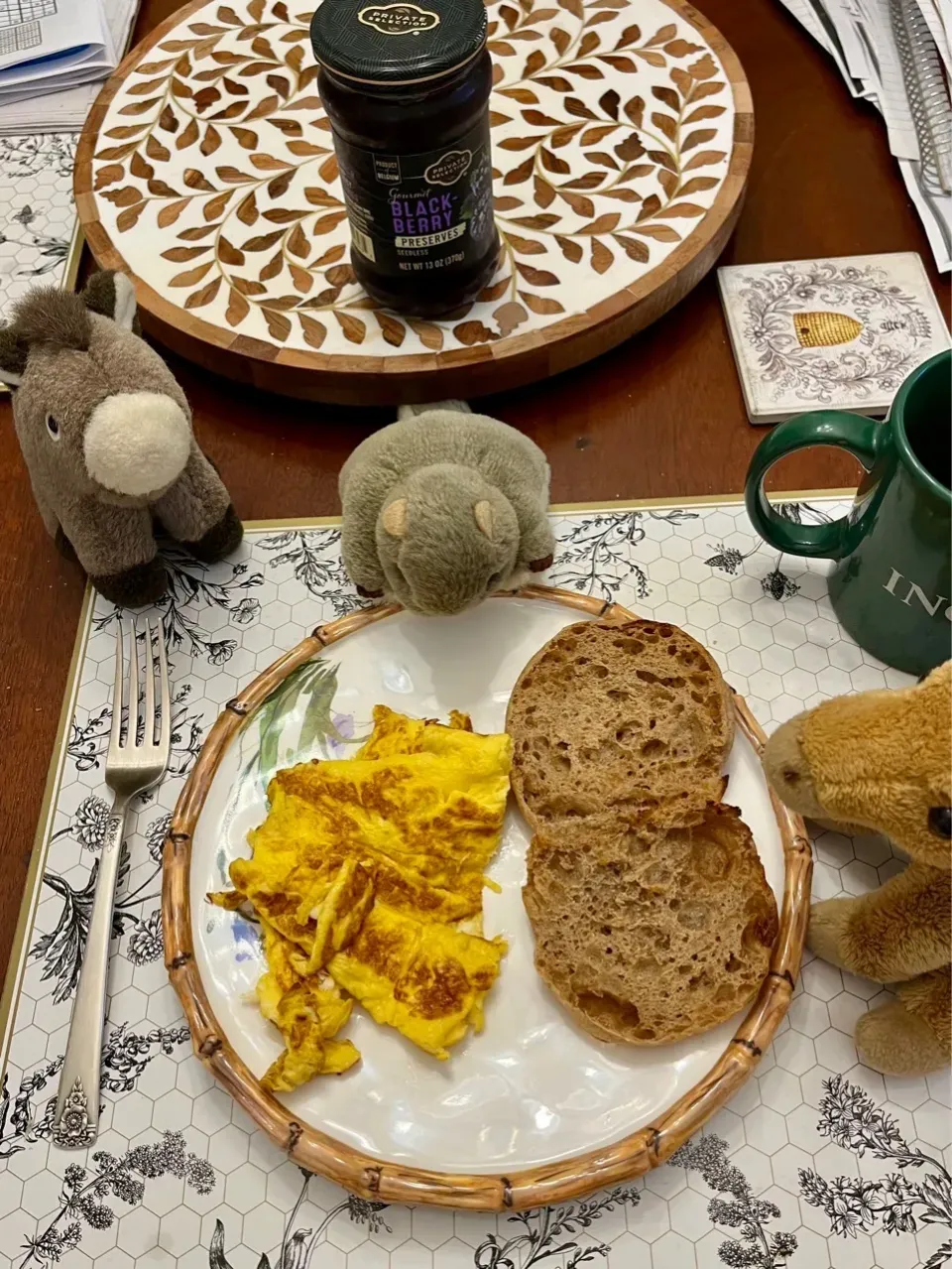 2025/5/27  自宅の朝ごはん　Breakfast at Home|19 Boys & 野鳥さん