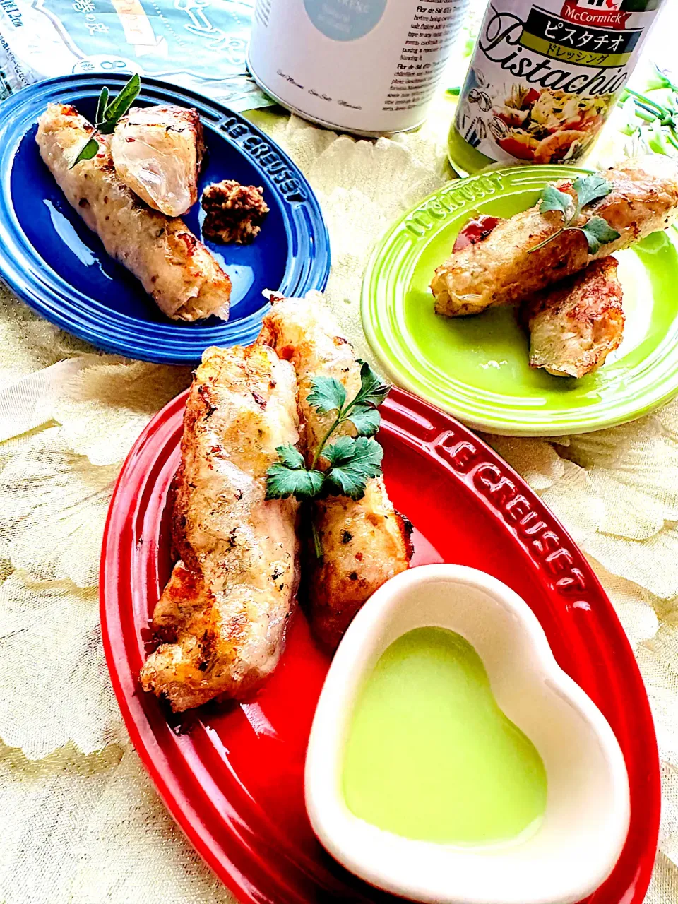 生春巻きの皮でイタリアンソーセージ🇮🇹|🌺🌺Foodie🌺🌺さん