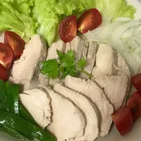 マルコメ キッチンさんの料理 塩糀でしっとり！サラダチキン|ゆきぽよ婆さん