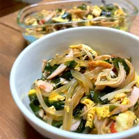 生マロニーで中華春雨サラダ🥗|さくらさん