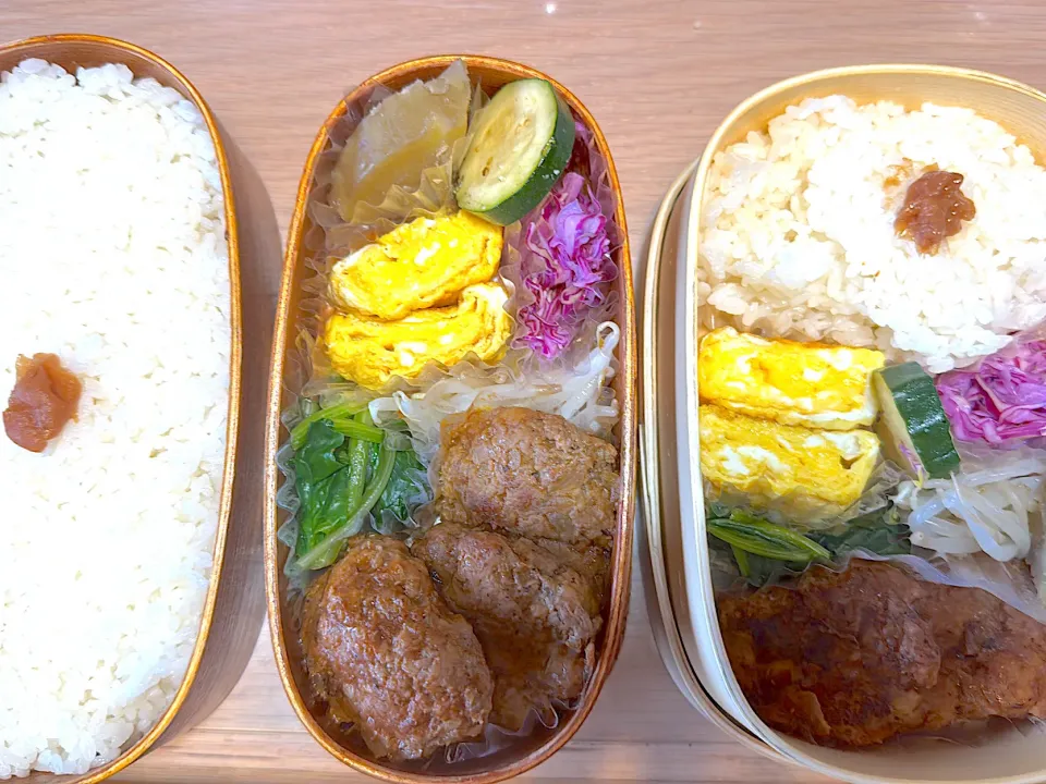 ハンバーグ弁当🍱|ふみふみさん