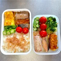 5/28  子の弁当&自分弁当|なかちゃんたまごさん