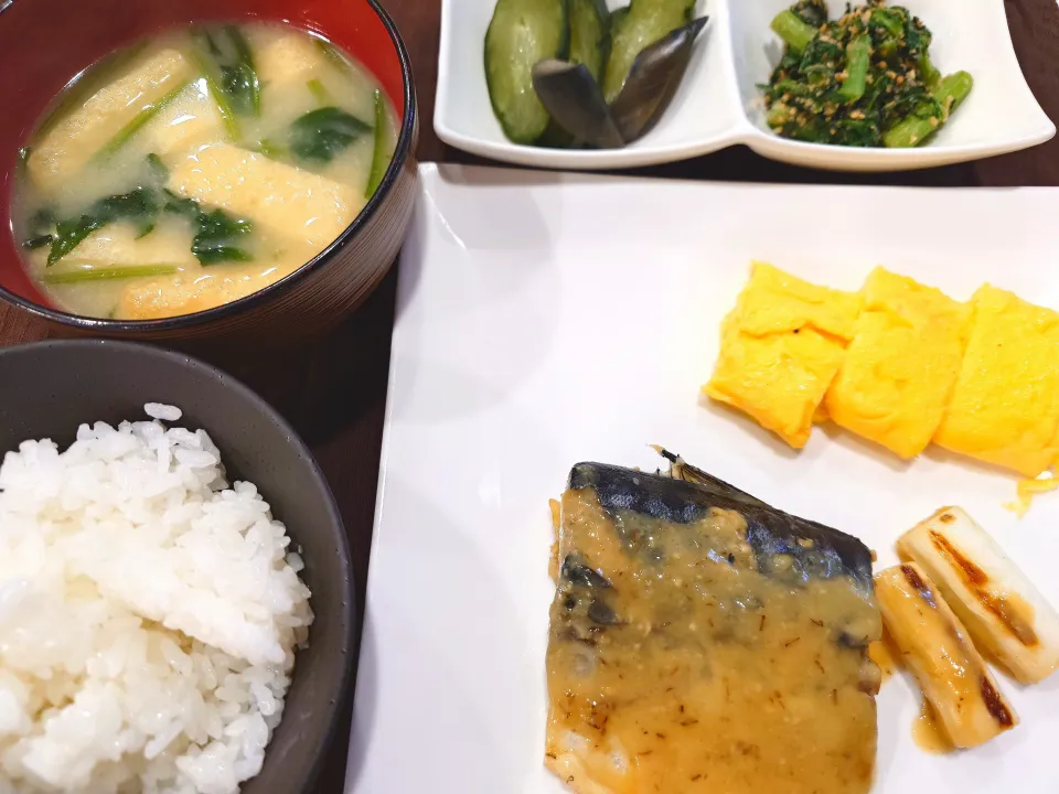 鯖味噌煮定食|伊藤央さん