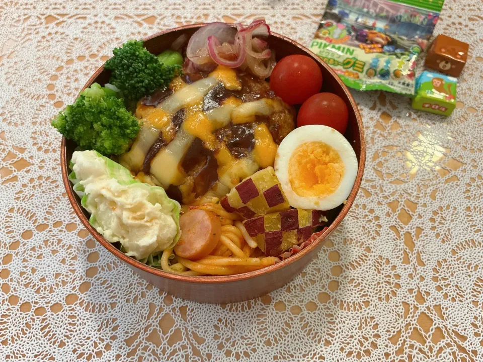 チーズハンバーグ弁当|haruさん