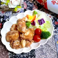 味噌竜田揚げ✨
