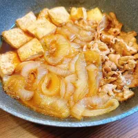 新玉と豚こまのすき煮|Asamiさん