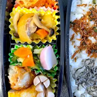 今週のお弁当　挽肉チーズ、肉巻き、野菜炒め、卵焼き他 #お弁当|パパ手料理さん