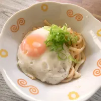 ランチは目玉焼きのせ明太うどん| puniさん