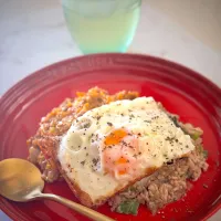 キーマカレーとガパオの欲張りセット！|Megさん