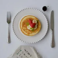 よつ葉さんの
バターミルクパンケーキミックスで　　　　パンケーキ♡ ﾟ+｡:.ﾟ|ohanaさん