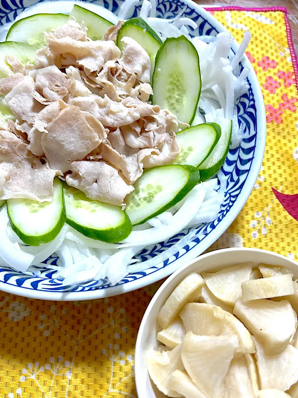 豚しゃぶ　糠漬け大根|4jinoanataさん