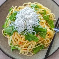 しらすの梅ぽん酢パスタ|ヤマサ醤油公式アカウントさん