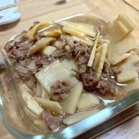 筍と牛肉の炊き合わせ|mii’s⭐️お家ご飯さん