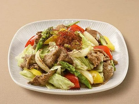 肉と野菜の牛だし炒め|ヤマサ醤油公式アカウントさん