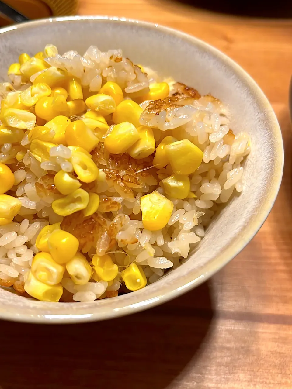 とうもろこしご飯|おさかなさん