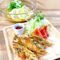 レモン素麺とササミのポテト包み|namiiin.727さん