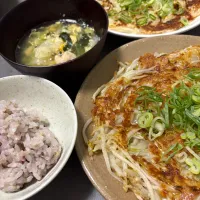 もやしチーズチヂミ|くるみさん