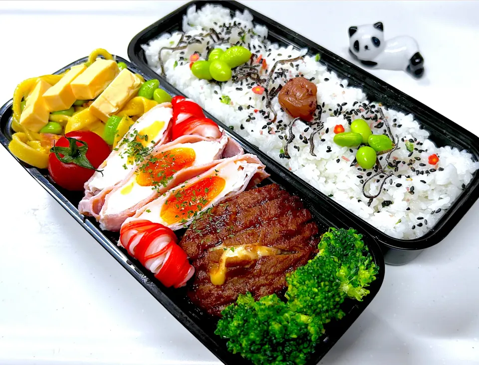 今日の弟のお弁当🍱です|パンダ🐼🐼パンダさん