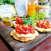 🌏『世界の食卓探検隊』🇮🇹イタリア料理
【🇮🇹セミドライトマトのクロスティー二】|ayaさん