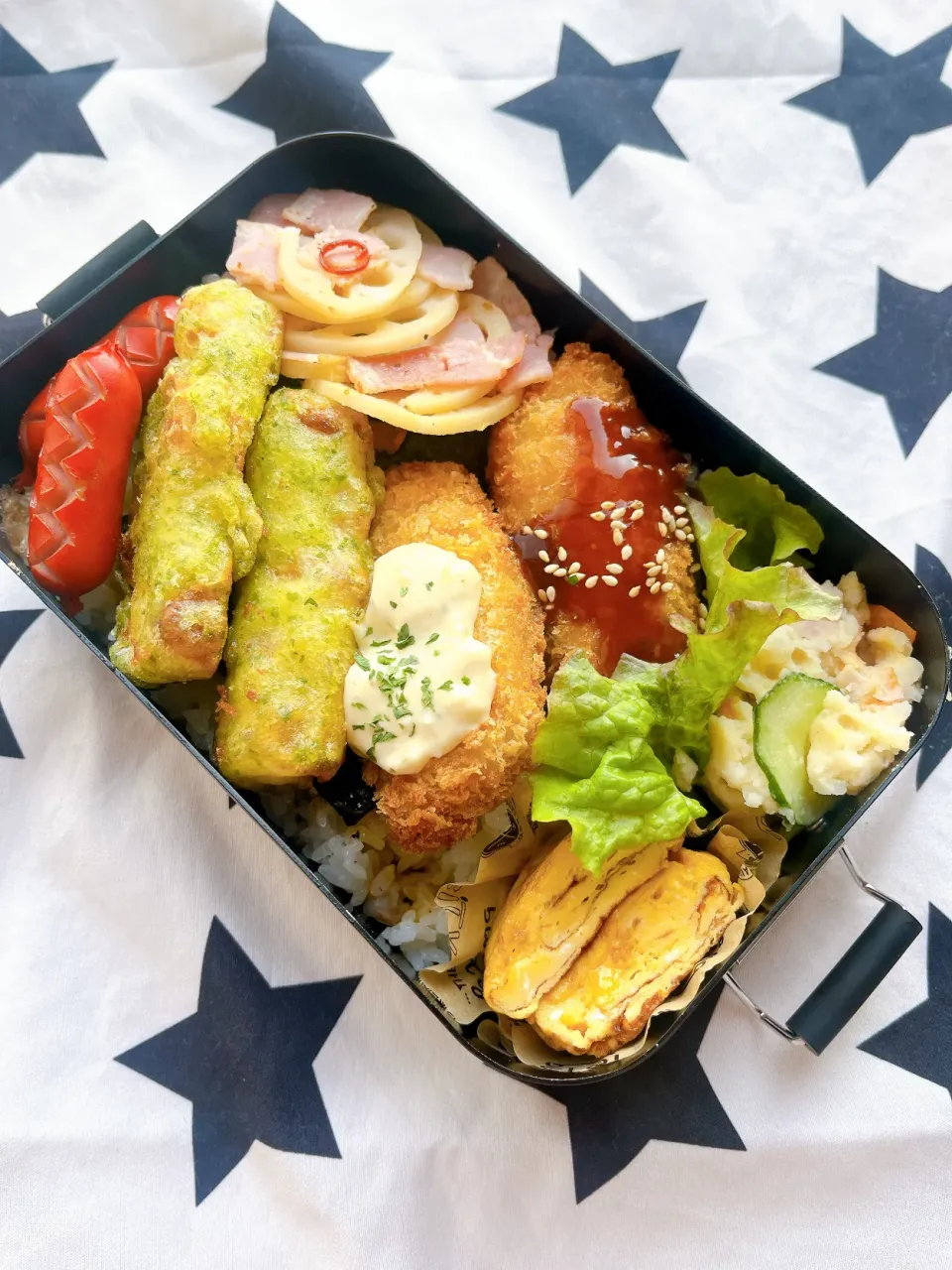 高校生お弁当32個目|さつまいこさん