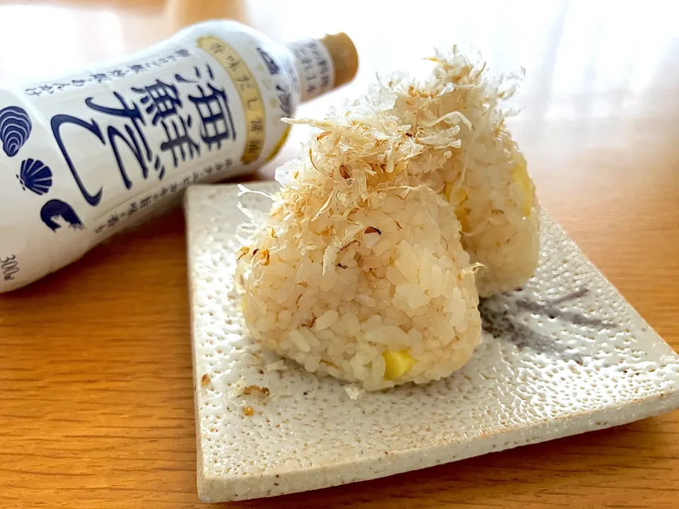 ＊鰯節＆チーズの海鮮だしおにぎり🍙＊|＊抹茶＊さん