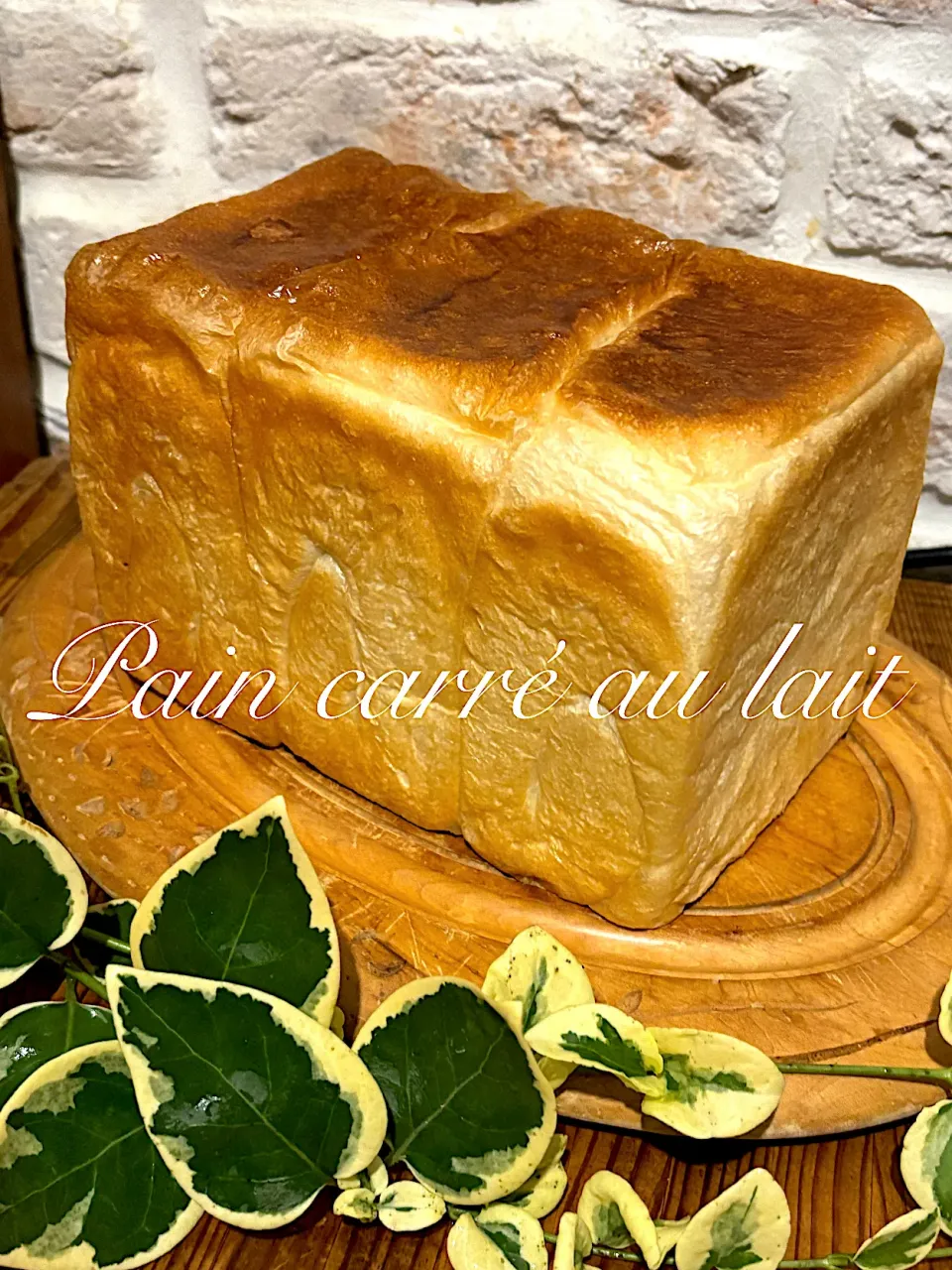ふわふわミルク食パン　✴︎ Pain carré au lait ✴︎|vaniitanさん