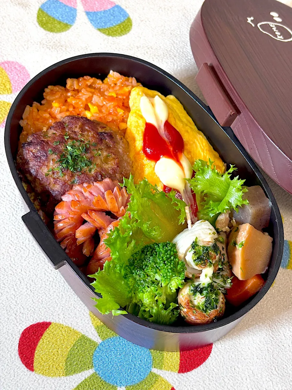 味噌ハンバーグ弁当|Chiharϋnさん