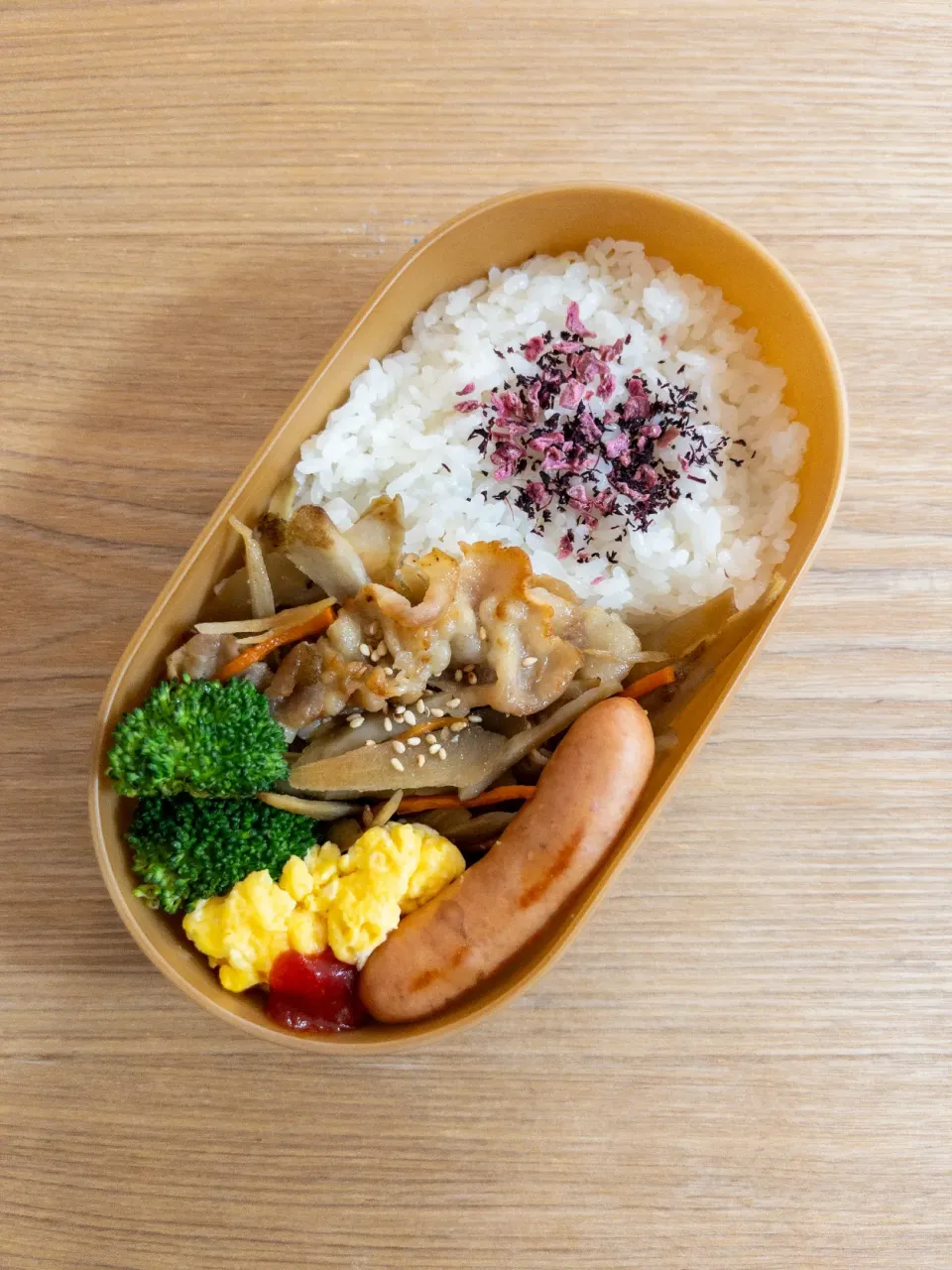 今日のお弁当🍱昨日の豚バラきんぴらがメイン🥢|nocceさん