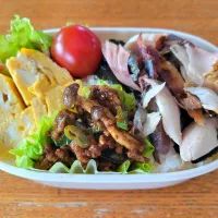 本日の息子弁当|まめすけさん