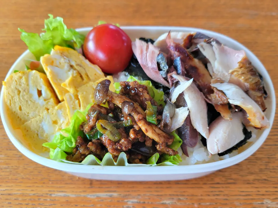 本日の息子弁当|まめすけさん