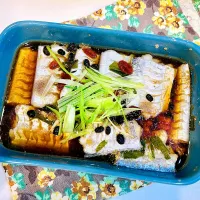 中華風 トウチ蒸し太刀魚|Emeiさん