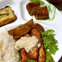 鶏胸肉のタルタルソースがけ|ちいこさん